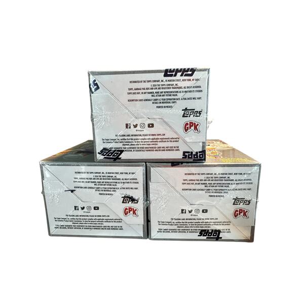 TOPPS  GPK Garbage Pail Kids - Kids At Play 3 Factory Sealed Blaster Box NEW - Picture 5 of 5